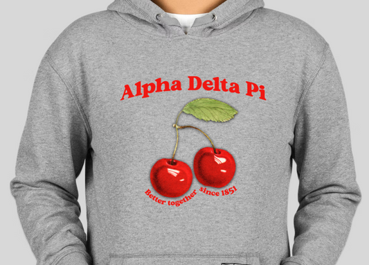 Alpha Delta Pi Cherry Sweatshirt