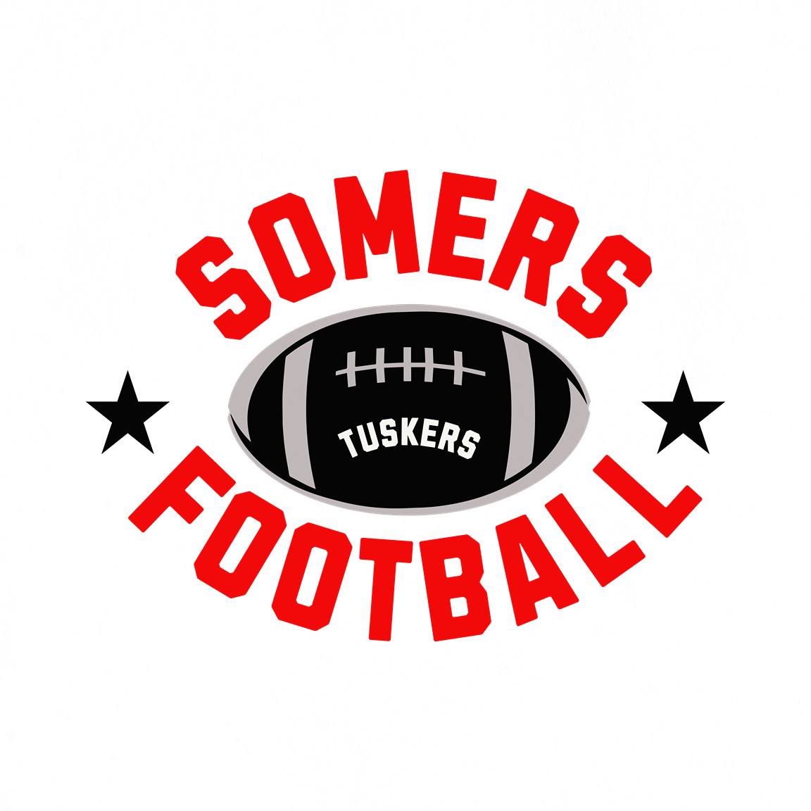 Somers Football Arch Logo T-Shirt