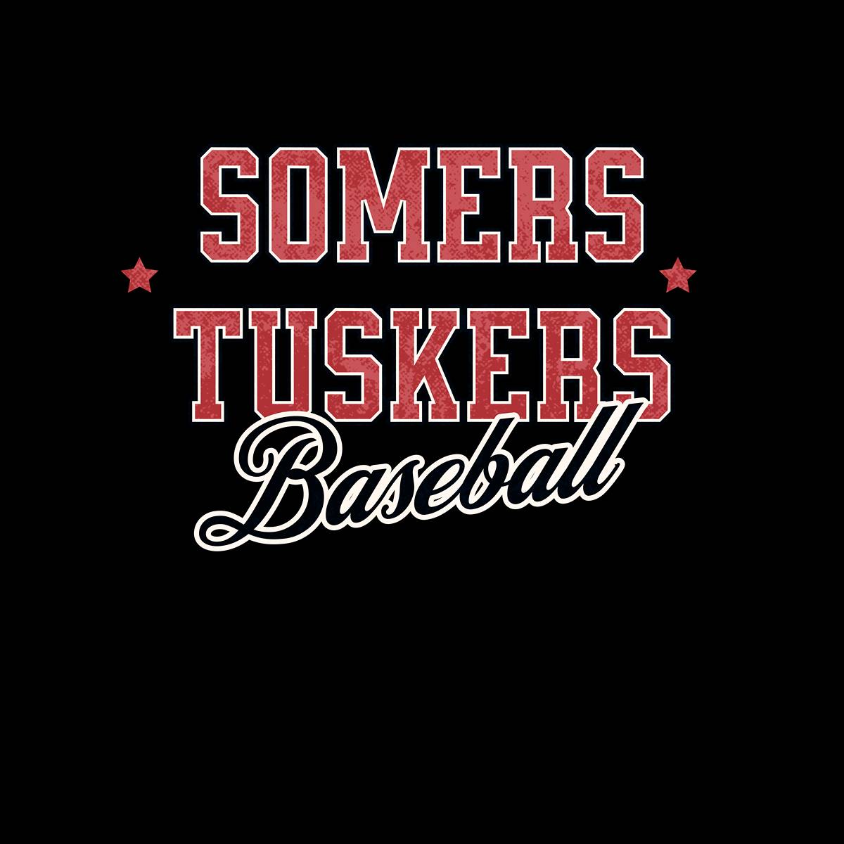 Somers Tuskers Sports Sweatshirt - Arch Name