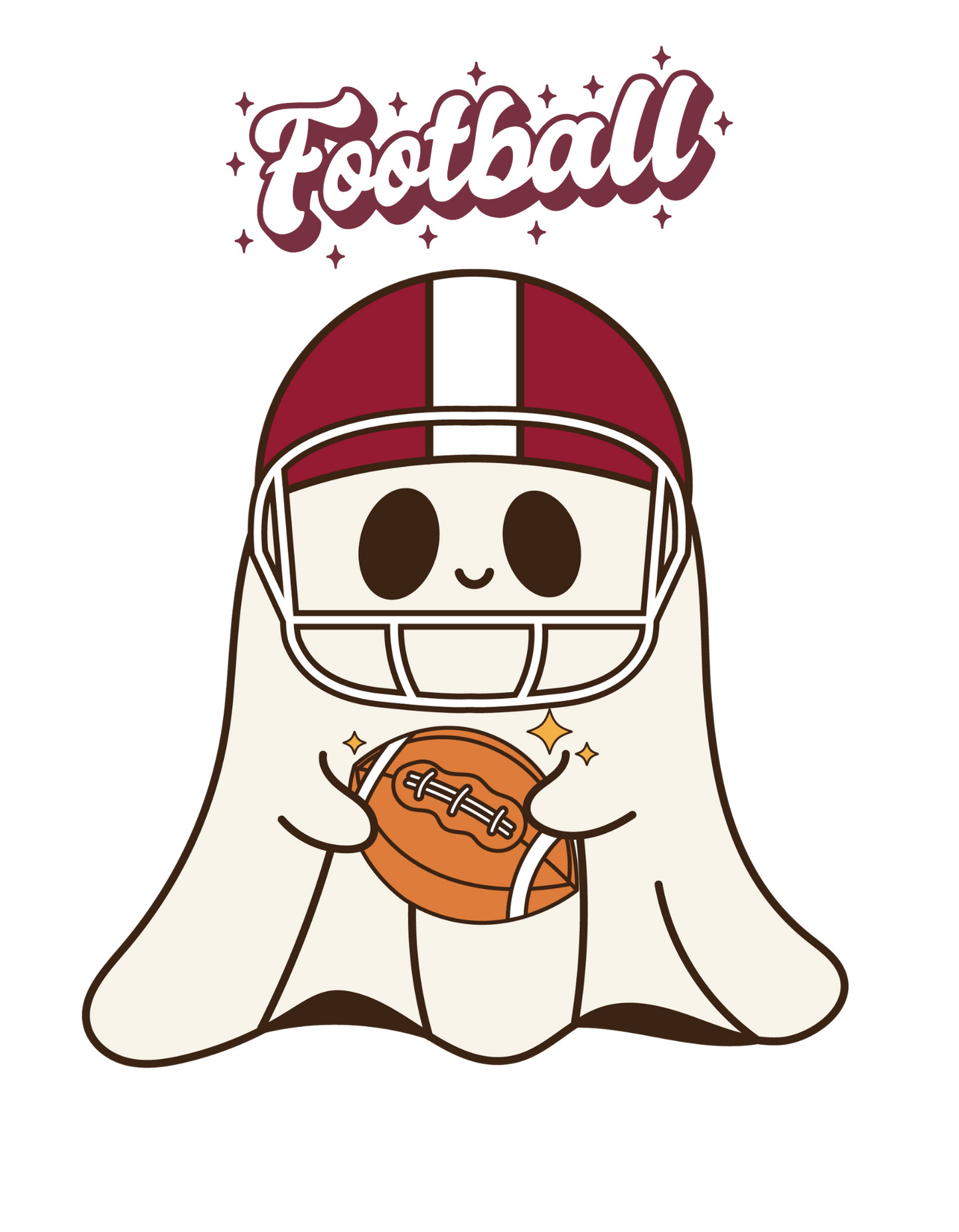 Football Ghost T-Shirt