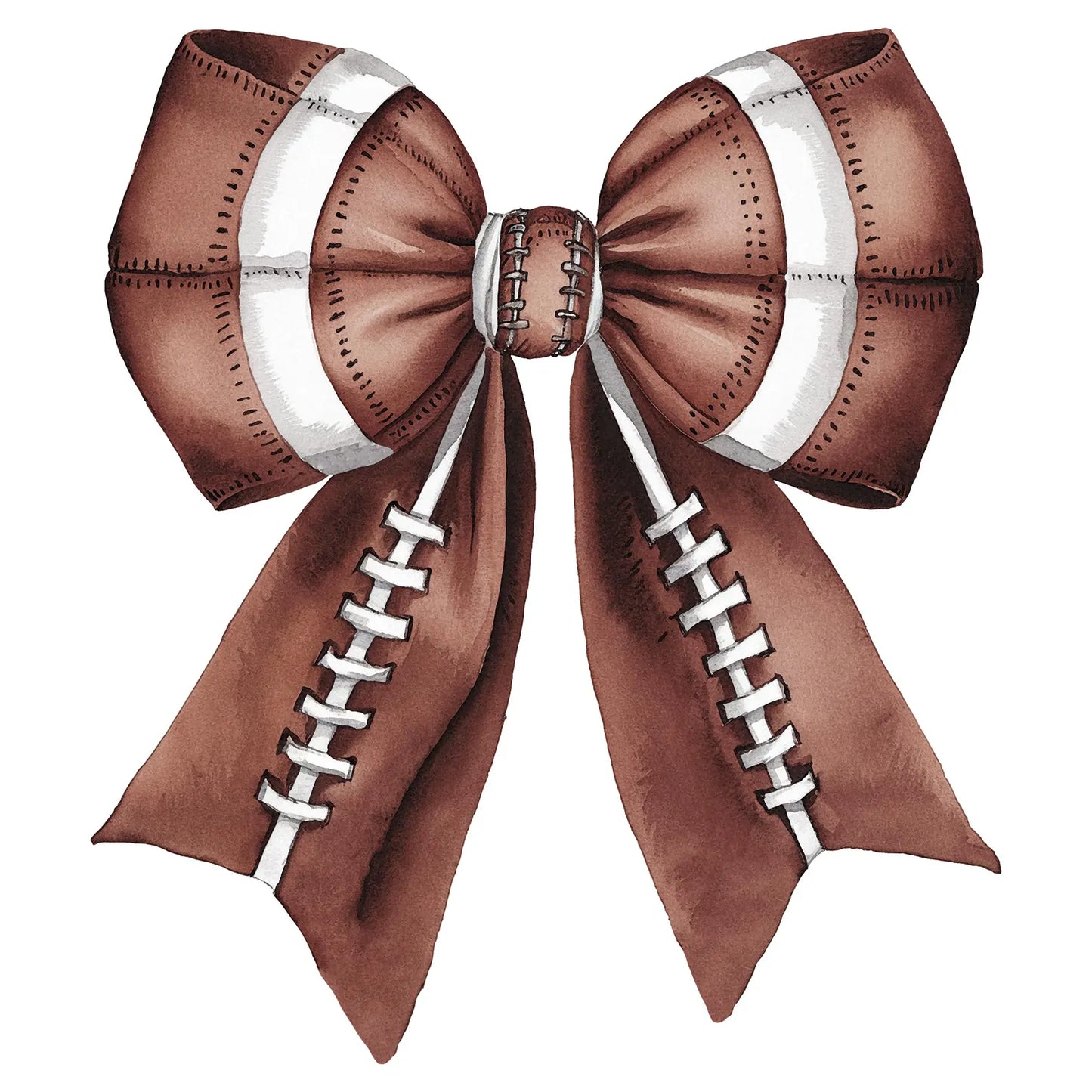 Football Bow T-Shirt