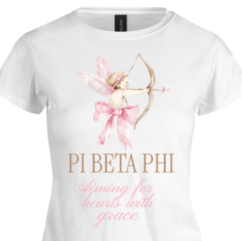 Cupid Pi Beta Phi T-shirt